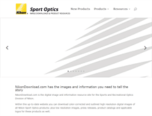 Tablet Screenshot of nikondownload.com